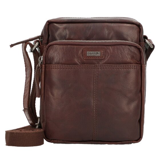 Spikes & Sparrow Sac à bandoulière en cuir 18 cm