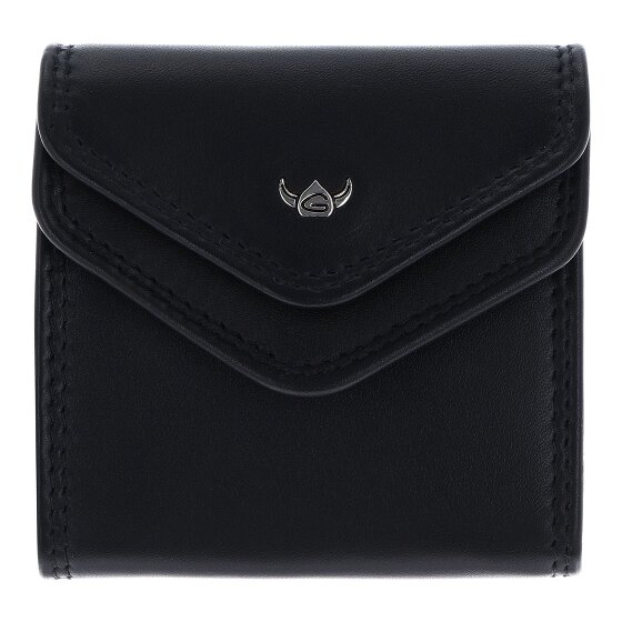 Golden Head Polo Porte-monnaie Cuir véritable 8 cm