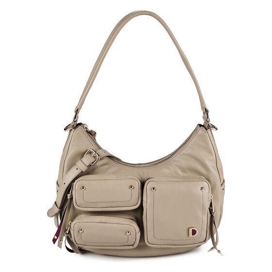 DuDu Pocket Sac à bandoulière Cuir véritable 30 cm