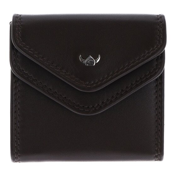 Golden Head Polo Porte-monnaie Cuir véritable 8 cm