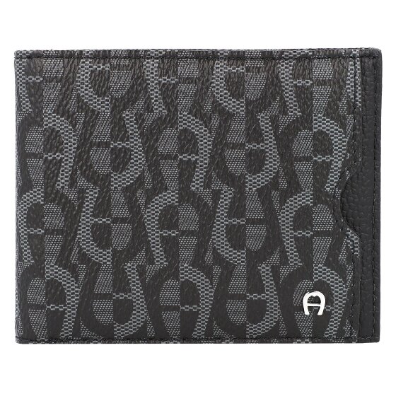 AIGNER Porte-monnaie Icon Cover cuir RFID 11 cm