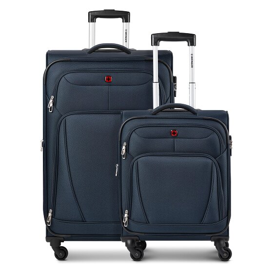 Wenger Set de valises Beaumont à 4 roues S+L avec soufflet d'extension