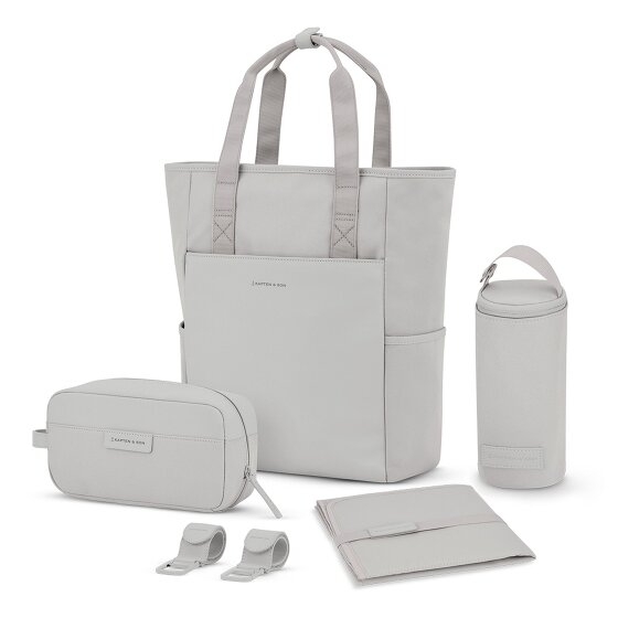 Kapten & Son Set de sacs à langer Lindby 4 pièces, compartiment pour ordinateur portable