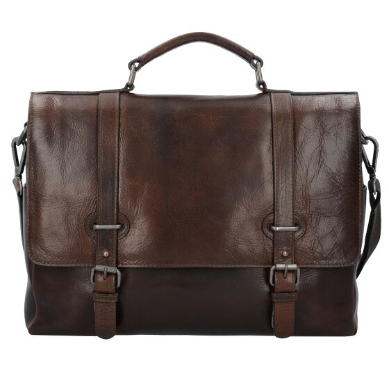 Leonhard Heyden Roma Porte-documents en cuir 39 cm Compartiment pour ordinateur portable
