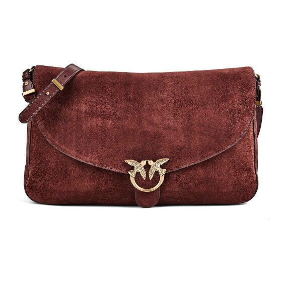 PINKO Love Satchel Big Sac à bandoulière Cuir véritable 35 cm