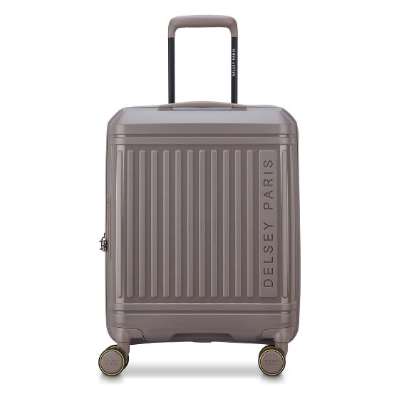 Delsey Paris Lutece 4 roulettes Trolley de cabine 55 cm avec soufflet d'extension