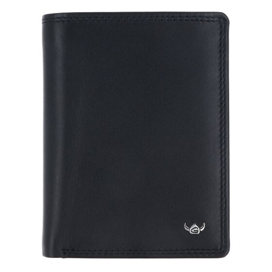 Golden Head Polo Porte-monnaie Protection RFID Cuir véritable 9 cm