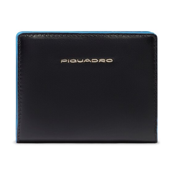Piquadro Blue Square Porte-monnaie Protection RFID Cuir 11 cm
