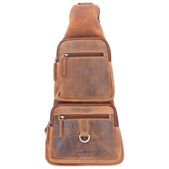 Greenburry Sac à bandoulière Vintage en cuir 20 cm