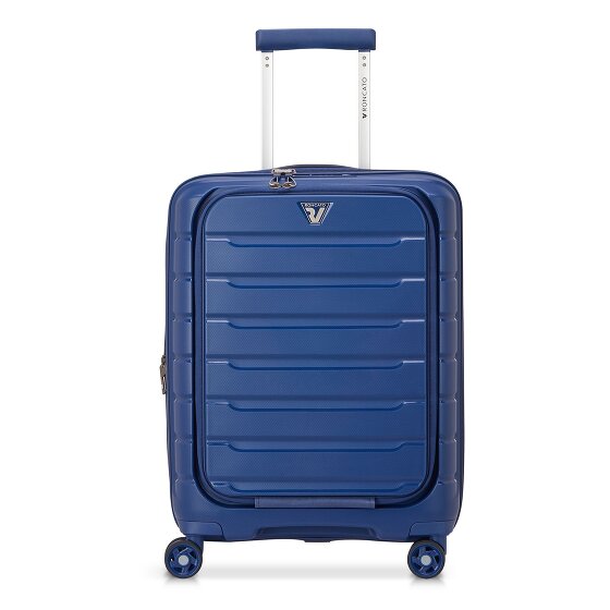 Roncato B-Flying 4 roulettes Trolley d'affaires 55 cm Compartiment pour ordinateur portable avec soufflet d'extension