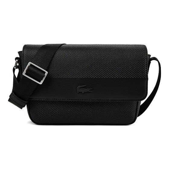 Lacoste Chantaco Sac à bandoulière Cuir véritable 21 cm