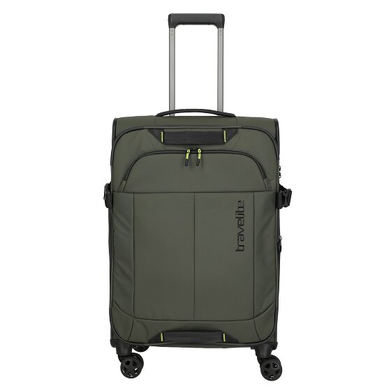 Travelite Briize 4 roulettes Trolley M 67 cm avec soufflet d'extension