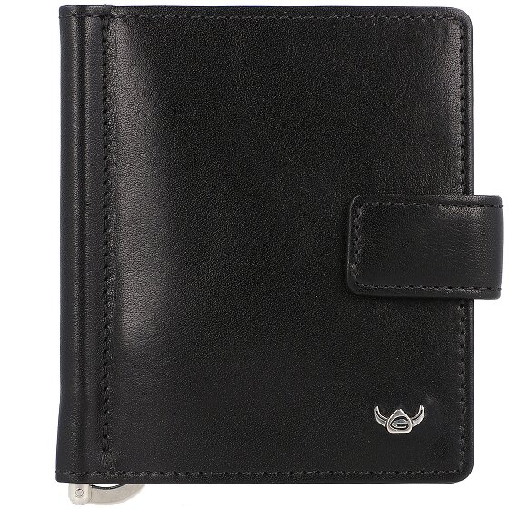 Golden Head Porte-cartes de crédit Colorado en cuir 8,5 cm avec pince à billets