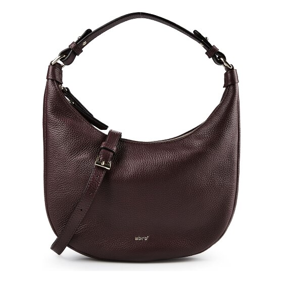 abro Nana Sac à bandoulière Cuir véritable 27 cm