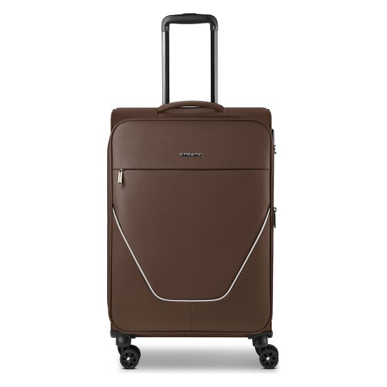 Stratic taska 4 roues Valise cabine M 65 cm avec soufflet d'extension
