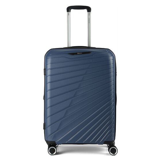 Benzi 5808 4 roulettes Trolley 65 cm avec soufflet d'extension