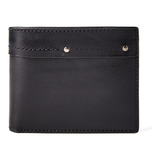 The Bridge Ludovico Porte-monnaie Protection RFID Cuir véritable 11 cm