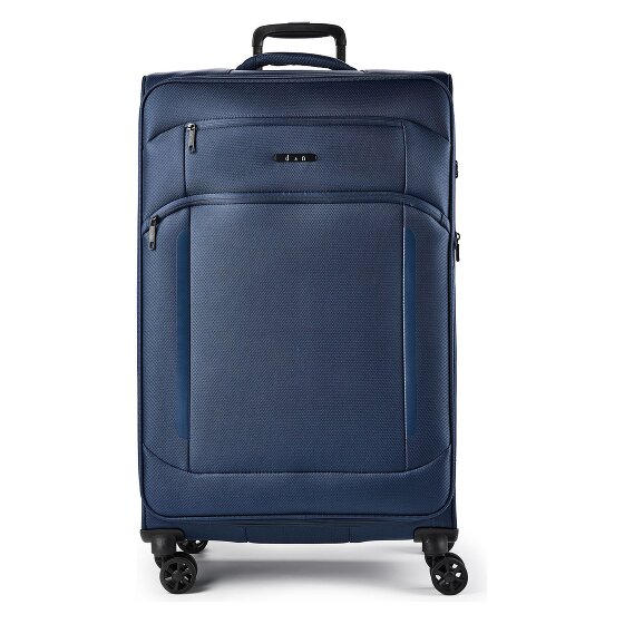 d&n Travel Line 9804 4 roues Valise cabine L 78 cm avec soufflet d'extension