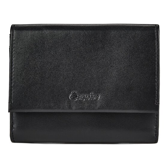 Esquire Silk Porte-monnaie Protection RFID Cuir véritable 12 cm