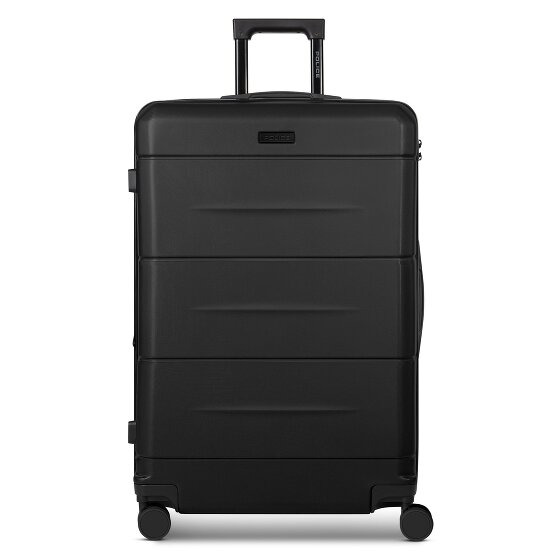 Police London 4 roues Valise cabine 74 cm avec soufflet d'extension