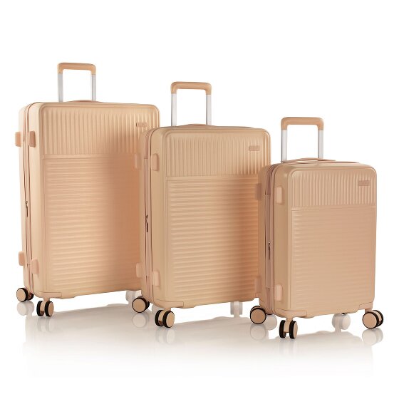 Heys Pastel 4 roulettes Set de valises 3 pièces avec soufflet d'extension