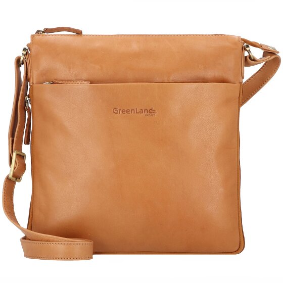 Greenland Nature Nature Sac à bandoulière en cuir 28 cm