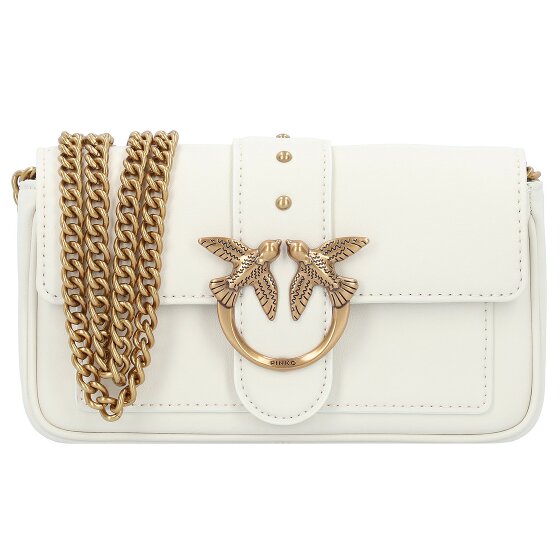 PINKO Love One Sac à bandoulière Cuir véritable 20 cm