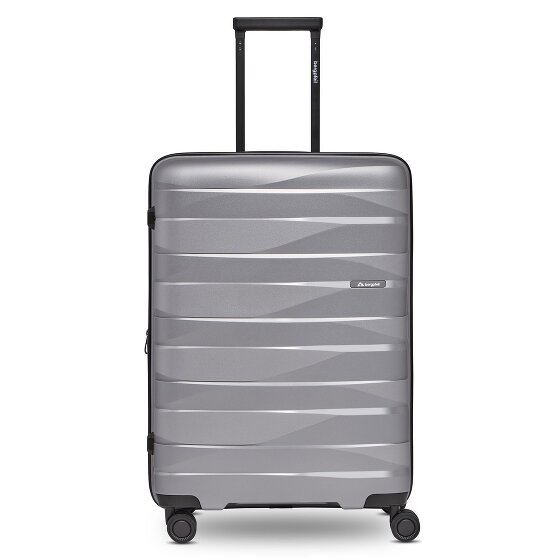 Bergpfeil Travel 4-roll Trolley M 66 cm avec soufflet d'extension