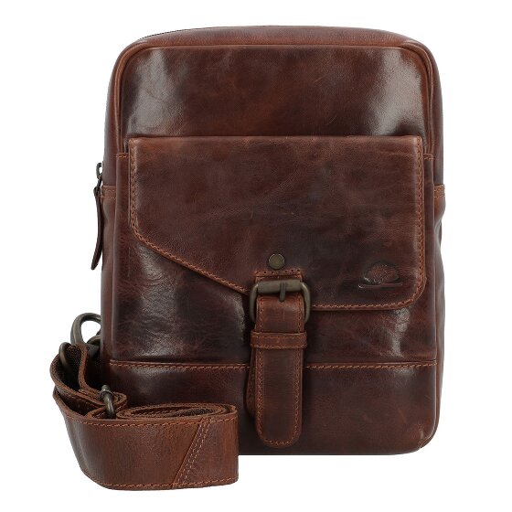 Greenburry Rugged Sac à bandoulière Cuir véritable 19 cm