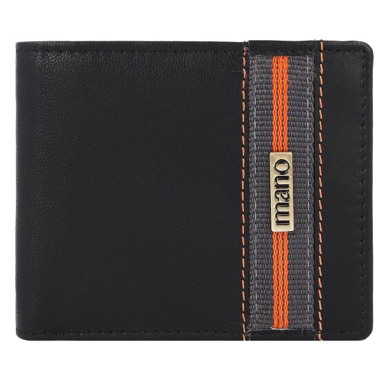mano Don Leonardo Porte-monnaie RFID Cuir 11 cm