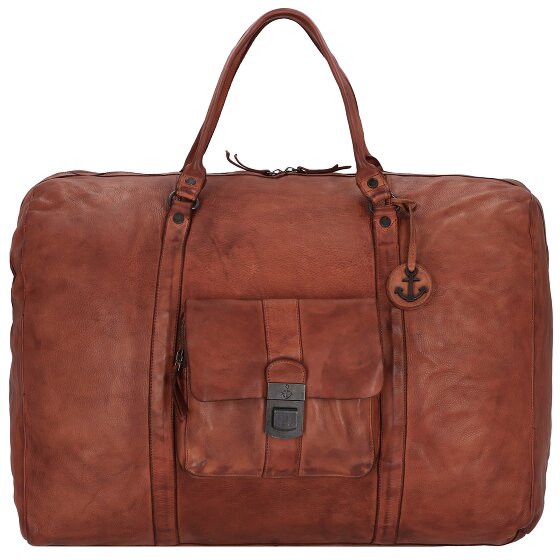 Harbour 2nd Cool Casual Big Boy Weekender Sac de voyage en cuir 65 cm