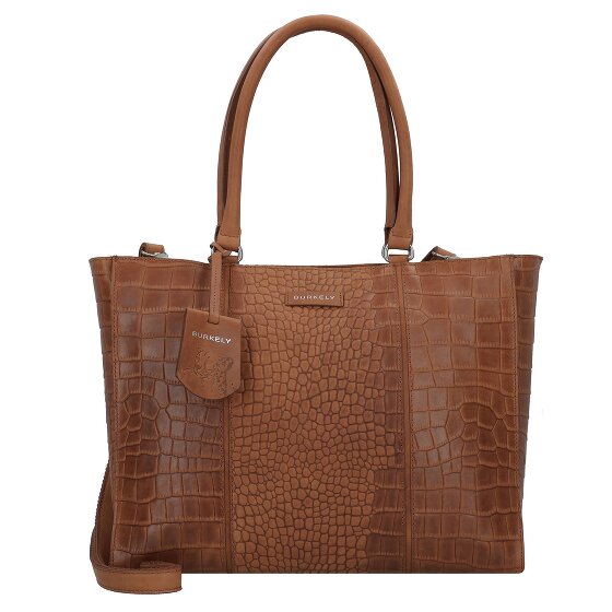 Burkely Cool Colbie Sac de shopper Cuir véritable 35 cm Compartiment ordinateur