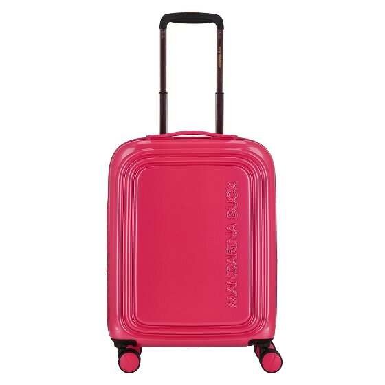 Mandarina Duck Logoduck + Metal 4 roues Valise cabine S 55 cm avec soufflet d'extension