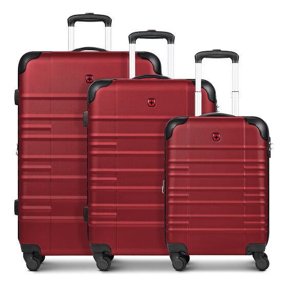 Wenger Amplar Evo 4 roues Set de valises 3 pièces avec soufflet d'extension