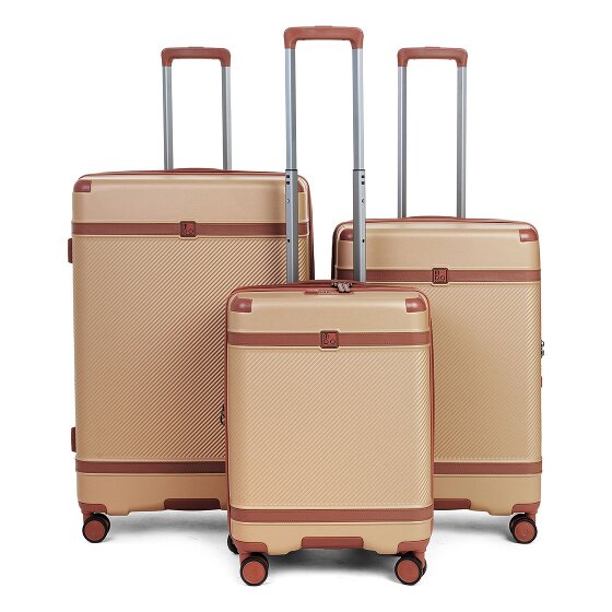 MODO by Roncato Charm 2.0 4 roues Set de valises 3 pièces avec soufflet d'extension