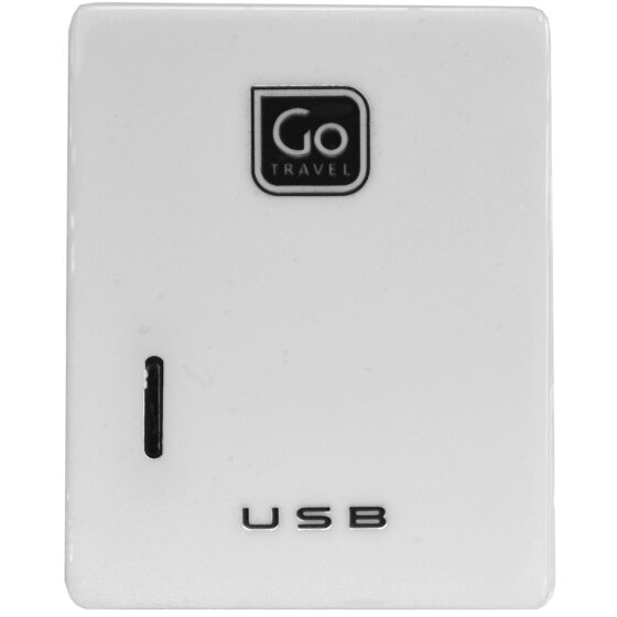 Go Travel Chargeur double USB pour appareils Micro-USB + Apple USA