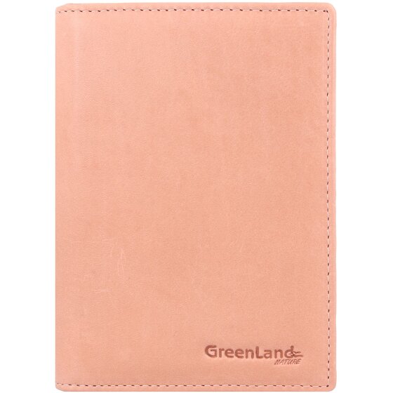 Greenland Nature Porte-passeport Soft Colour RFID en cuir 12 cm