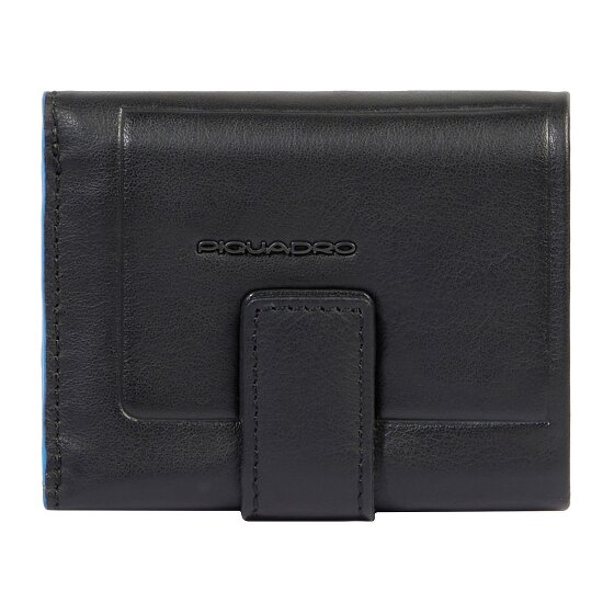 Piquadro Atlas Porte-monnaie Protection RFID Cuir véritable 12.5 cm