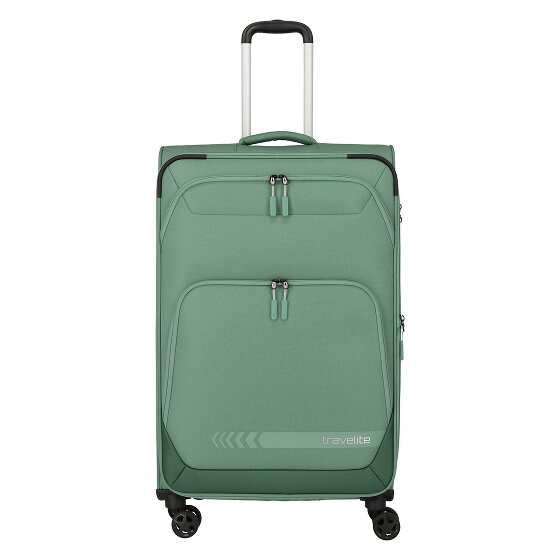 Travelite Kick Off 4 roues Valise cabine L 78 cm avec soufflet d'extension