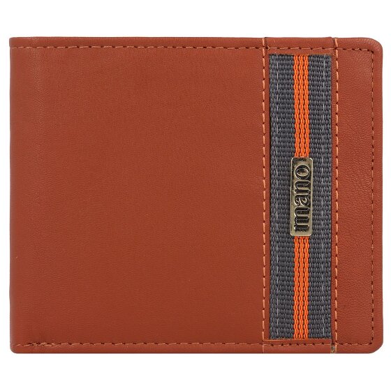 mano Don Leonardo Porte-monnaie RFID en cuir 11,5 cm