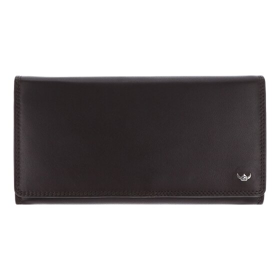 Golden Head Polo Porte-monnaie Protection RFID Cuir véritable 19 cm