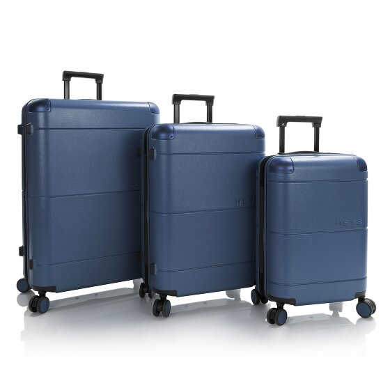Heys Zen 4 roulettes Set de valises 3 pièces avec soufflet d'extension