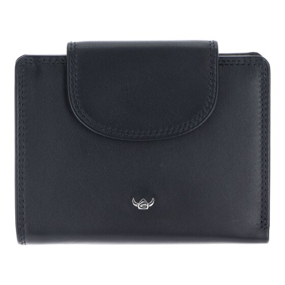 Golden Head Polo Porte-monnaie Protection RFID Cuir véritable 12 cm