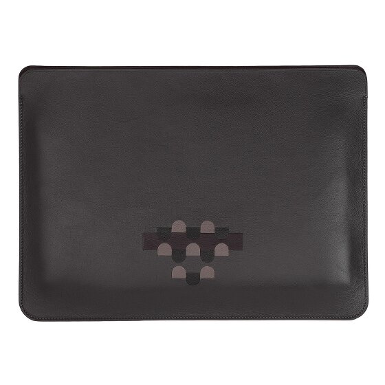 DuDu Housse ordinateur Cuir véritable 35 cm