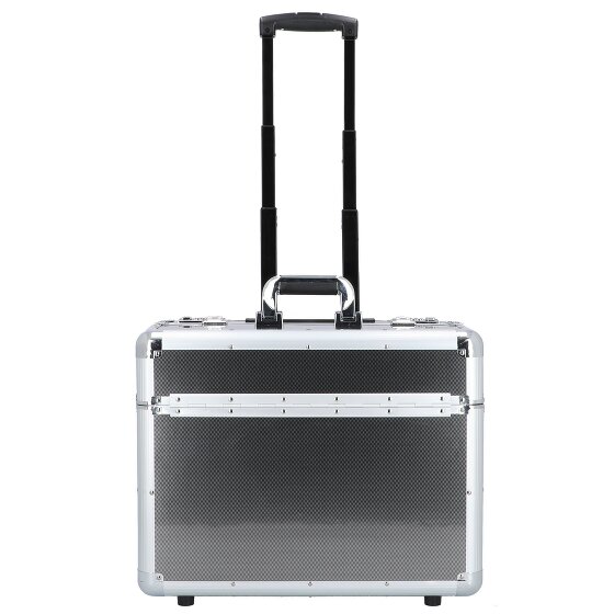 Alumaxx Valise de pilote à 2 roulettes 48 cm, compartiment pour ordinateur portable