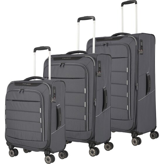 Travelite Set de valises à 4 roulettes Skaii 3pcs.