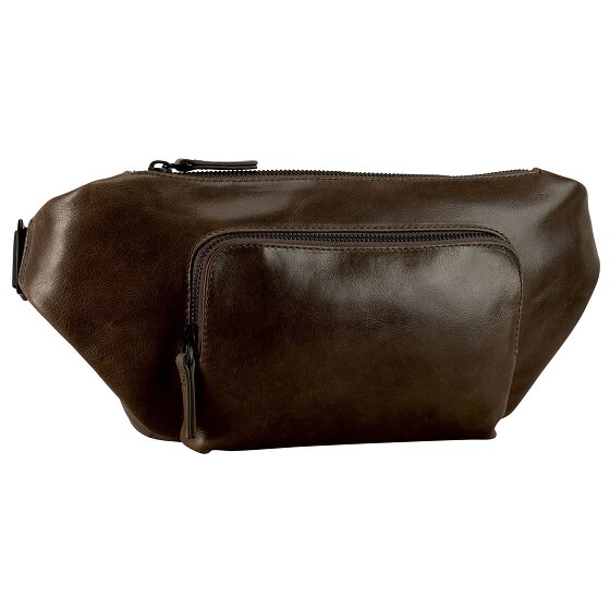 Leonhard Heyden Porto Sac banane Cuir 28 cm