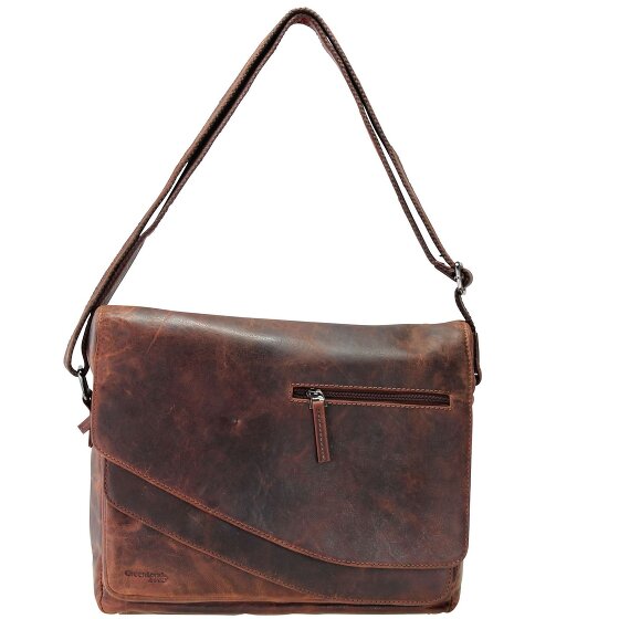 Greenland Nature Sac à bandoulière Montana I Cuir 35 cm