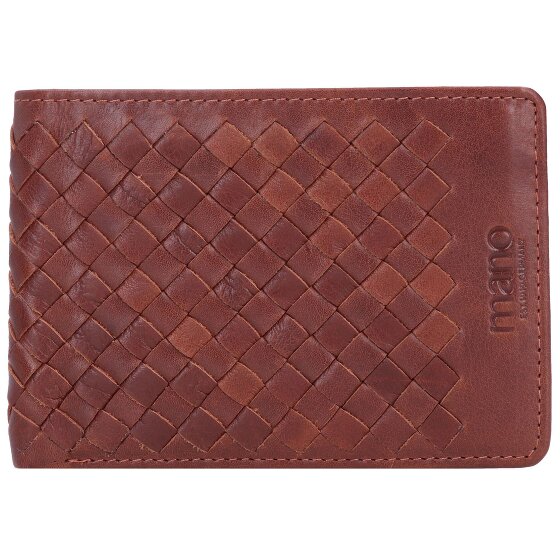 mano Don Luca Porte-monnaie en cuir 12 cm