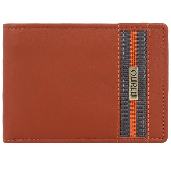 mano Don Leonardo Porte-monnaie RFID cuir 12 cm